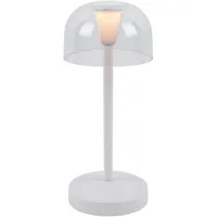 Müller-Licht LED-Akku-Tischleuchte 27700204, dimmbar, 2500K, warmweiß, weiß