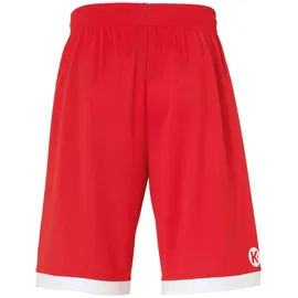 Kempa PLAYER LONG SHORTS Kids in rot/weiß 116