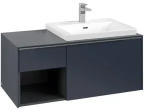 V&B Waschtischunterschrank Beck. re Subway 3.0 100,1x42,25x51,6cm, o LE/Gr AL g, Mar b