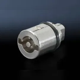 Rittal SZ 2466.000 Verschlusseinsatz Doppelbart Druckguss 1 St.