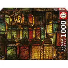 Educa 1000 Teile Laternen-Collage Puzzle