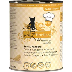 Catz Ragout - 380g Ragout Ente & Kängaru Nr. 607 - 6 x 380g