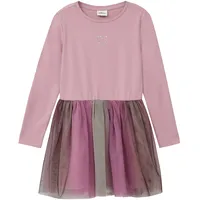 s.Oliver Kleid langarm mit Tüllrock, rosa | mehrfarbig, 98