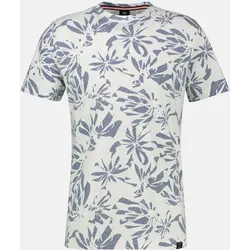 Übergrößen T-Shirt mit hohem Tragekomfort durch Stretchanteil - Broken White - 5XL