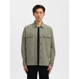 Selected SLHJACKIE Sweatjacke Herren grau L