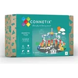 Connetix Magnetische Fliesen Regenbogen Ball Run Packen, 92 Stück