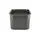 Rotho Aufbewahrungskorb Brisen 26 x 18 x 13 cm grau