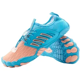 freiluftkind Das Original – Tokai rutschfeste Barfußschuhe (Hellblau/Größe EU 47) – Tokai der perfekte Barfußschuh für Dein Abenteuer – Barfusslaufschuhe Barfuss Schuhe Barefoot Shoes - 47 EU