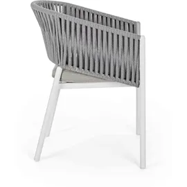 BIZZOTTO Florencia Gartenstuhl 57 x 57 x 80 cm grau 1 St.