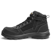 CARHARTT Michigan Sneaker Midcut Zip Safety Shoe S1p, Schwarz, 38