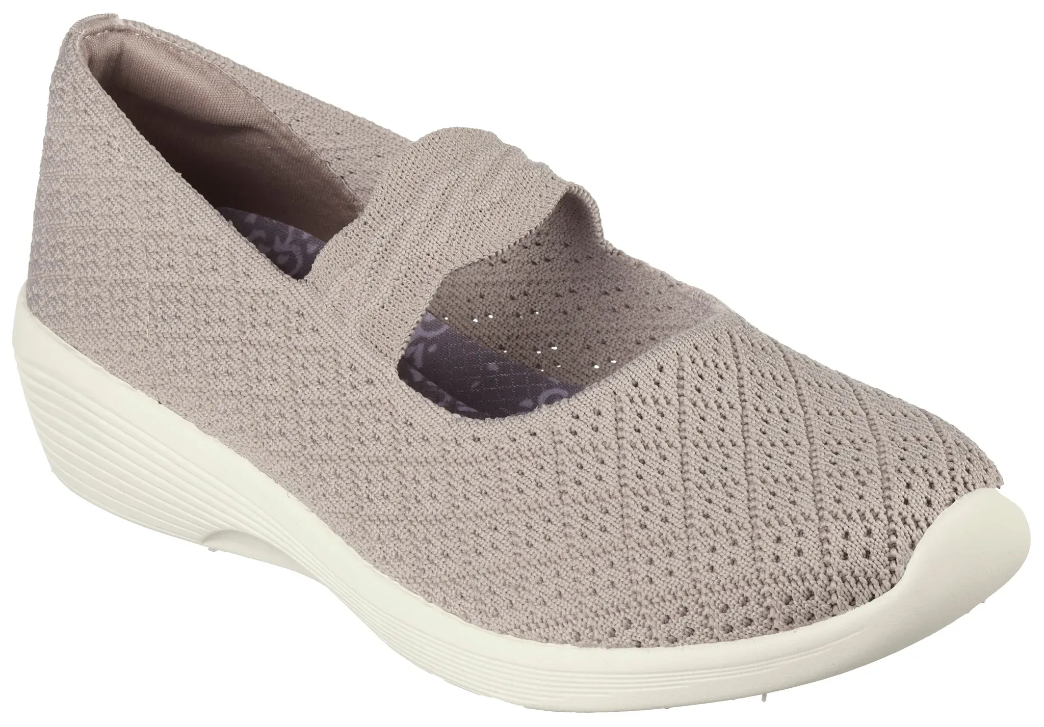 Riemchenballerina »ARYA-THAT'S SWEET«, Keilpumps, Slipper für Maschinenwäsche geeignet, Gr. 41, taupe, , 84738022-41