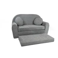 Fortisline Sofa, Grau, Textil, 96x57x48 cm, Kinder- & Jugendzimmer, Kindermöbel, Kindersitzmöbel & -tische, Kindersessel & -sofas