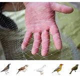 Vogelnetz, Vogelschutznetz Engmaschig Stabil Obstbaumnetz Feinmaschig Pflanzenschutznetz für Gemüse, Garten und Teich, Weiß, Mesh : 2.5cm(Size:3m x 20m)