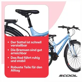 coolmobility gmbh S'cool troX 26 Zoll RH 38 cm blau