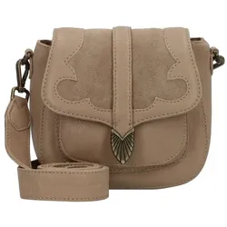 Cowboysbag Western Umhängetasche Leder 18 cm  braun