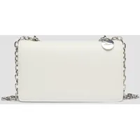 s.Oliver Crossbody-Bag Leder-Optik Beige/Weiß