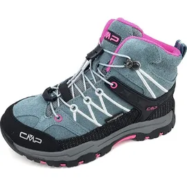 CMP Rigel Mid WP Kinder Mineral Green/Purple Fluo 32