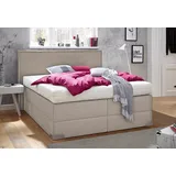 Westfalia Schlafkomfort Boxspringbett beige