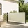 furnicato Seitenmarkise 140 x 500 cm Creme Polyester