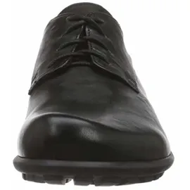 THINK! KONG chromfrei gegerbte nachhaltige Halbschuhe, SCHWARZ 0000