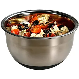 KESPER Rührschüssel Silber/Schwarz Ø 20 cm