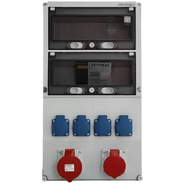 Doktorvolt Stromverteiler eXT 32A 16A 4x230V Baustromverteiler Doktorvolt