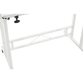 CLP Schreibtisch Telford I Neigbarer Computertisch Aus Metall I Laptoptisch Im Industrial Look