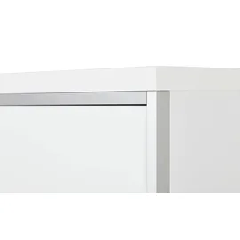 Uno Kombivitrine Setto 94 x 38 x 201 cm Weiß