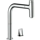 Hansgrohe Metris Select M71 2-Loch Einhebel-Küchenmischer 200, Eco,