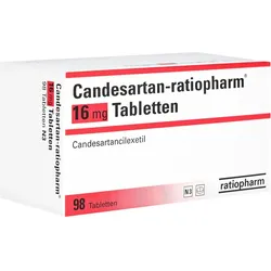 Candesartan-ratiopharm 16 mg Tabletten 98 St