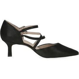 CAPRICE Pumps aus Leder Spitz, schwarz, 38 EU