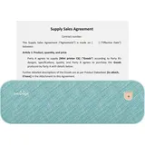 PeriPage A4 Papierdrucker Drahtloser Bluetooth-Thermodrucker für mobile Büros,unterstützt 2''/3''/4'' Papierbreite 210 mm Fotodrucker Thermotran...