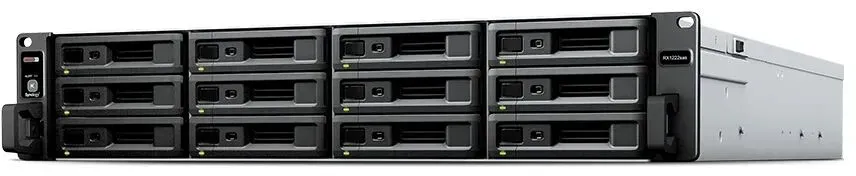 Synology RX1222sas HDD / SSD-Gehäuse Schwarz 2.5/3.5