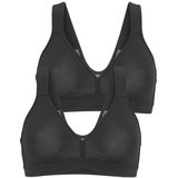 PETITE FLEUR Sport-BH Damen 2xschwarz Gr.80A