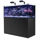 Red Sea REEFER 625 Deluxe (G2 - Modelljahr 2022) 2 x ReefLed 160 Meerwasseraquarium mit Unterschrank schwarz