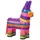 Relaxdays Esel Piñata Mehrfarbig