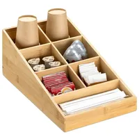 Navaris Kaffee Spender Organizer - Aufbewahrung von Kaffeezubehör -