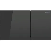 Geberit Sigma70 Betätigungsplatte Glas schwarz