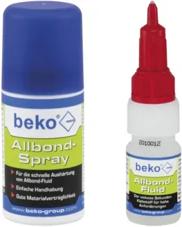 Sekundenkleber + Aktivator - beko Allbond-Set - 10g Fluid + 30ml Spray
