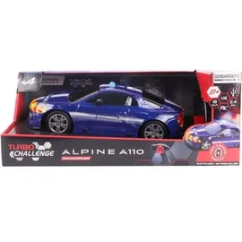TURBO CHALLENGE Ferngesteuertes Auto Alpine A110 Gendarmerie CH RTR Blau (099215)