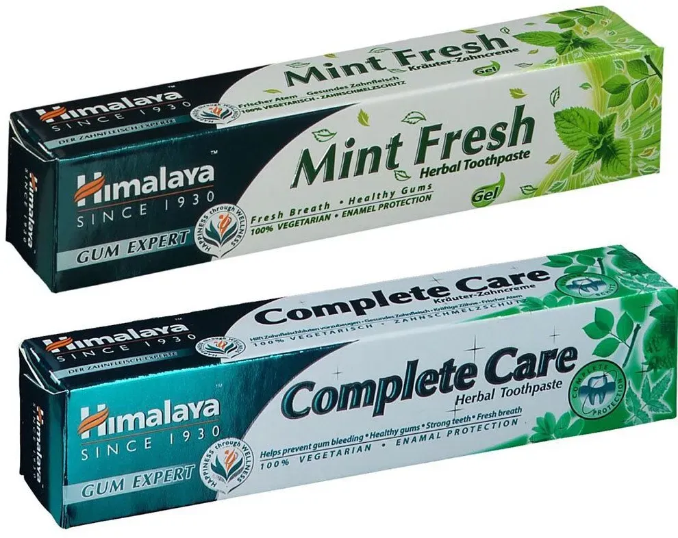 Himalaya® Mint Fresh Kräuter + Complete Care Kräuter Zahncreme