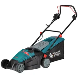 Könner&Söhnen Elektrischer Rasenmäher KS38LM-BL Gartengerät Garten Rasenpflege