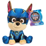 PAW PATROL GUND PAW Patrol Der Mighty Kinofilm Chase, 15 cm - original Plüschtier zum Kinofilm 2023, ideal zum Nachspielen der Kinoabenteuer und als Lieblingskuscheltier, Spielzeug für Kinder ab 1 Jahr