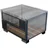 GRASEKAMP Abdeckhaube Gitterbox 125x85x95cm PVC Transparent wasserdicht UV stabil