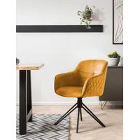 SalesFever Armlehnstuhl gelb