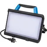 as - Schwabe LED Arbeitsleuchte 45W "Optiline" IP54 m. 2x Schukodose m. 3m Anschlußkabel