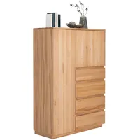 Linea Natura Highboard 100 x 143,1 x 41 cm Buche