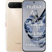 nubia Air 8 GB RAM 256 GB Titanium Desert