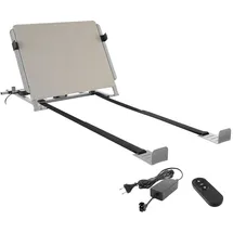 Tectake tectake® Rückenlehne Cosy Glide 110x243x62cm - grau