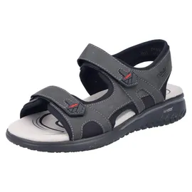 Rieker Trekkingsandalen Herren Schwarz 43